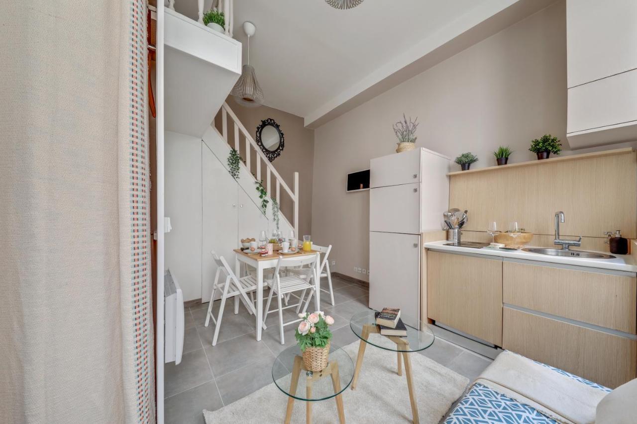 Ferienwohnung Charming & Cosy Flat In Heart Of Marais, 2Min Walk To Art & Metier Museum Paris Exterior foto